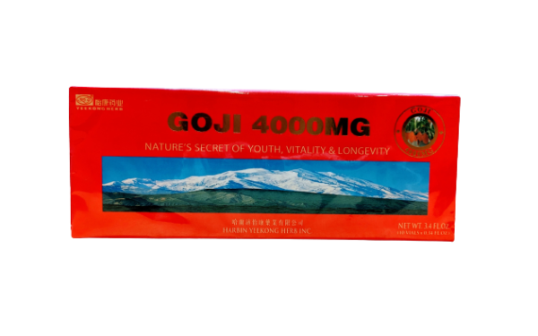 Goji Berry Extract for enhanced youth, vitality and longevity