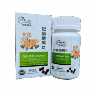 Qi Ju Di Huang Wan for hypertension and eyesight problems