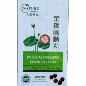 Jin Suo Gu Jing Wan for kidneys’ health and male reproductive health