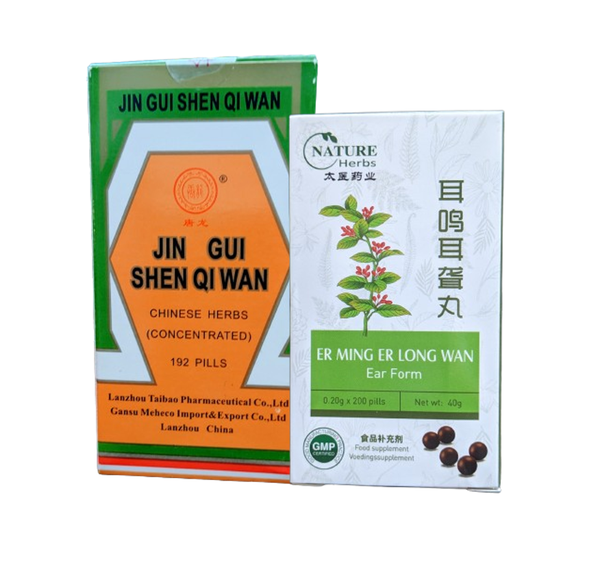 Er Ming Er Long Wan (Er Long Zuo Ci Wan) and Jin Gui Shen Qi Wan for Tinnitus /Ear Ringing