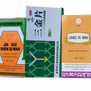 Jin Gui Shen Qi Wan, San Jin Pian and Jiang Ya Wan for Kidneys' Related Hypertension