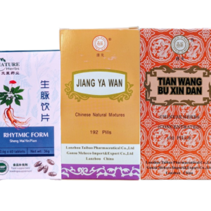 Sheng Mai Yin Pian, Jiang Ya Wan and Tian Wang Bu Xin Dan for heart related hypertension