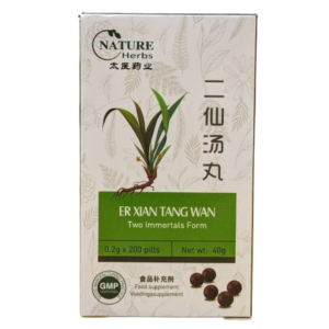Er Xian Tang Wan for hormonal balance and osteoporosis