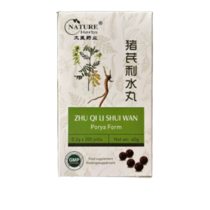 Zhu Qi Li Shui Wan for kidneys' health, urinary health and oedema / water retention